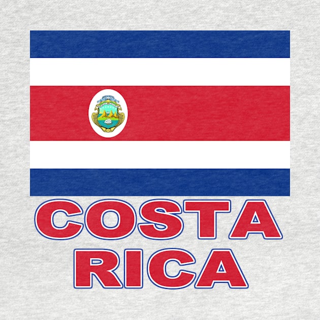 The Pride of Costa Rica - Costa Rican Flag Design by Naves